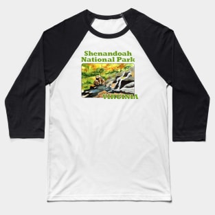 Shenandoah National Park, Virginia Baseball T-Shirt